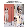 55" Selfie Stick Tripod for Gopro, ULANZI Go Quick II