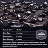 SigMntun Polished Obsidian Crystals - 72 pcs, 0.5" Handpicked Tumbled