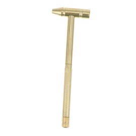 WHAMVOX 1set Mini Hammer Tool Multifunctional Diy Copper Hammer with Screwdriver Portable and Lightweight for Model Assembly and Craft Projects