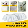 4 PCS Steam Cleaner Accessories, Steam Mop Pads for Handheld