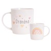 YöL New Grandparents Mugs Set Grandma Grandad Newborn New Bone