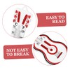 Kisangel 4pcs Thermometer for Indoor Use Durable Temperature Gauge for