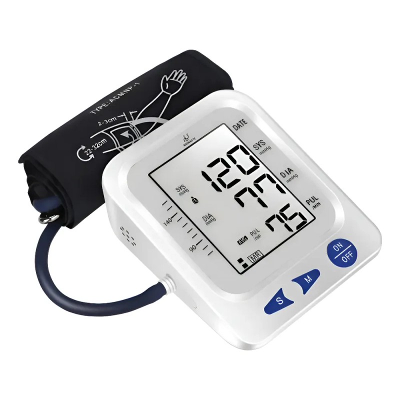 Tensiómetro Digital Para Medir La Presión Arterial, Brazalet