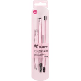 REAL TECHNIQUES, Set para Definir las Cejas, Cuidado de las Cejas, Incluye 3 Herramientas de Doble Punta, Calidad Profesional
