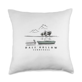Dale Hollow Tennessee Throw Pillow
