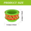 0.095" 15Ft AS1300 Weed Eater String Trimmer Spool, Weed Wacker