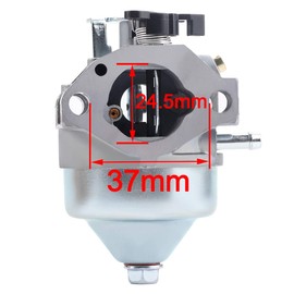 HIPA GCV190 Carburetor with Air Filter for Honda GCV 190 GCV190A GCV190LA Engine HRB217 HRX217 HRX217K1 HRX217K2 Lawn Mower 16100-Z0Y-813 Spark Plug