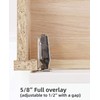 DecoBasics (50 PCS) Full Overlay Soft Close Cabinet Hinges for