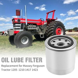 Vkinman 72201898 Oil Lube Filter Replacement for Massey Ferguson Tractor 1205 1210 1417 1423 1428V 1429 1523 1528 1529 Massey Ferguson Mower Fc23 Fc33 Gc2300 Gc2410 Zt29