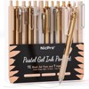 Nicpro 13Pack Pastel Gel Ink Pen Set with Case, Cute