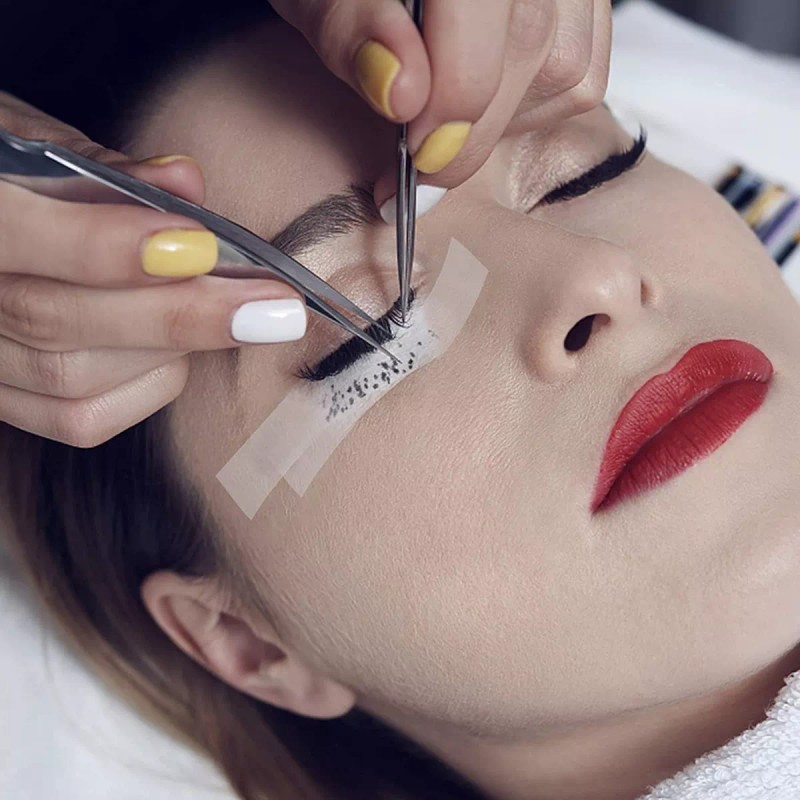 Bueatycon Cinta Extension Pestañas Micropore Transpirable 5pcs