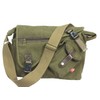 Men’s Vintage Messenger Book Bag and Tool Bag Khaki