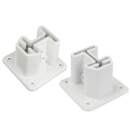 Ground Pool Ladder Parts,Pool Ladder Part - Replacement Mount for Stability Railing Spa Swimming Ground Kayak Patio Garden Wedding