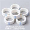 20pc Mini Extensión Pestañas Cinta Médica Blanca Blanco 450 125