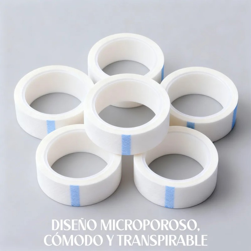 20pc Mini Extensión Pestañas Cinta Médica Blanca Blanco 450 125