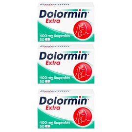 Dolormin Extra Film-Coated Tablets (3 x Pack of 50)