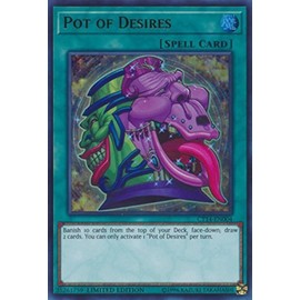 Pot of Desires - CT14-EN004 - Ultra Rare - Limited Edition