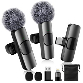 ihakkason Wireless Lapel Microphone