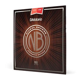 D'Addario NB1152 cuerdas de guitarra acústica de bronce de níquel, luz personalizada