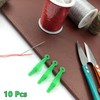 OTXKXBLP 10 Pcs Fish Mouth Sewing Machine Needle Threader,2024 New