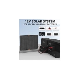 Have one to sell? Sell one like this Sell something else  Share 50W Solar Panel 12V Trickle Charger Battery Charger Kit Maintainer Boat Car RV