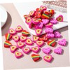 Operitacx Pack of 96 Heart Erasers Party Favors for Valentine's