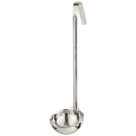 Adcraft LIPC-8 8 oz Stainless Steel Deluxe Ladle - Set of 3