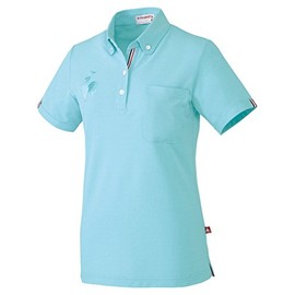 Nursing Uniform Button Down Shirt Lecoc Aqua Size: 9 UZL3020-4