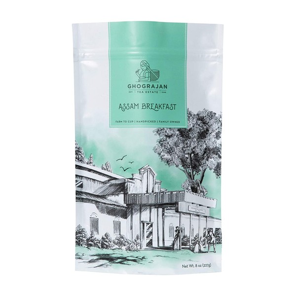Assam CTC Loose Black Tea (100+ Cups) - High Caffeine Strong Breakfast Tea - Fresh Harvest - Directly Shipped from Our Family-Owned Estate in India - Great for Cold Brew, Kombucha & Iced Tea