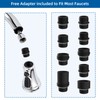 Hibbent 3 Modes Shower Head Kitchen Tap Replacement Pull-Out Shower