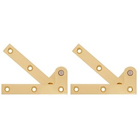 Deltana PH35U3 Solid Brass 3 7/8-Inch x 5/8-Inch x 1/4-Inch Pivot Hinge