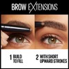 Maybelline New York Brow Extensions Fiber Pomade Crayon Eyebrow Makeup,