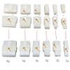 Lsgoodcare 472Pcs 6.3MM 1 2 3 4 6 8Pin Automotive