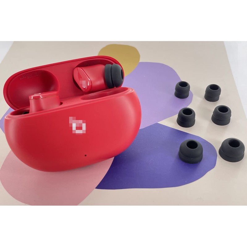 JNSA Ear Tips Compatible with Beats Studio Buds, 6 Pairs