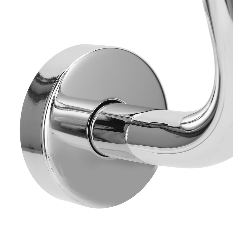 NPT1/2 Shower Arm SShape 8in Stainless Steel Electroplating Shower Head