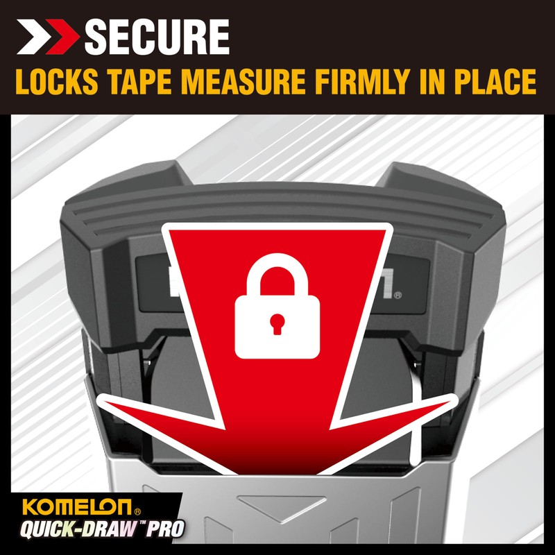Komelon Quick Draw Pro - Tape Measure Holster/Holder