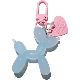 LAEKOU - Llavero con diseño de globo para mujer, llavero para niñas, llavero para llaves de coche
