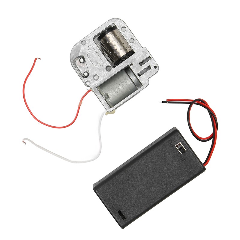 Windup Musical Movement 18 Note Pleasing Alloy Acrylic Easy Mounting