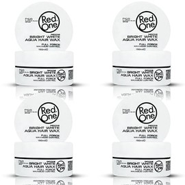 Redone Cera para Cabello Red One White Bright - Máximo Control - Cera para Peinar - 150 ml