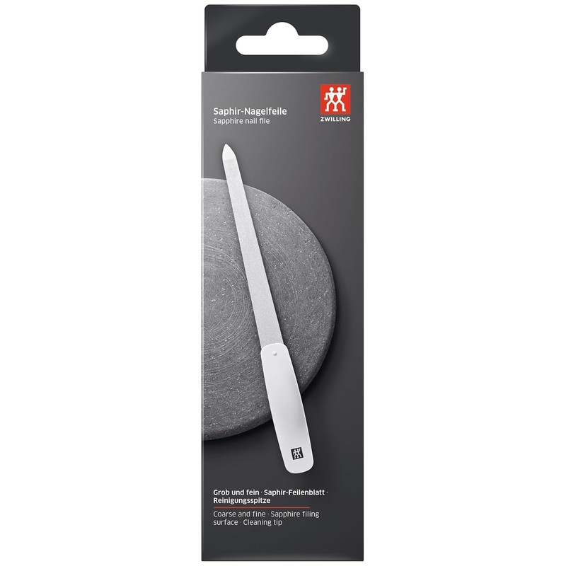 ZWILLING 180mm White Sapphire Coated Polished Tip Ergonomic Shape Coarse