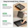 Pull out Cabinet Organizer, Expandable(12"-20") Heavy Duty Slide out Drawer