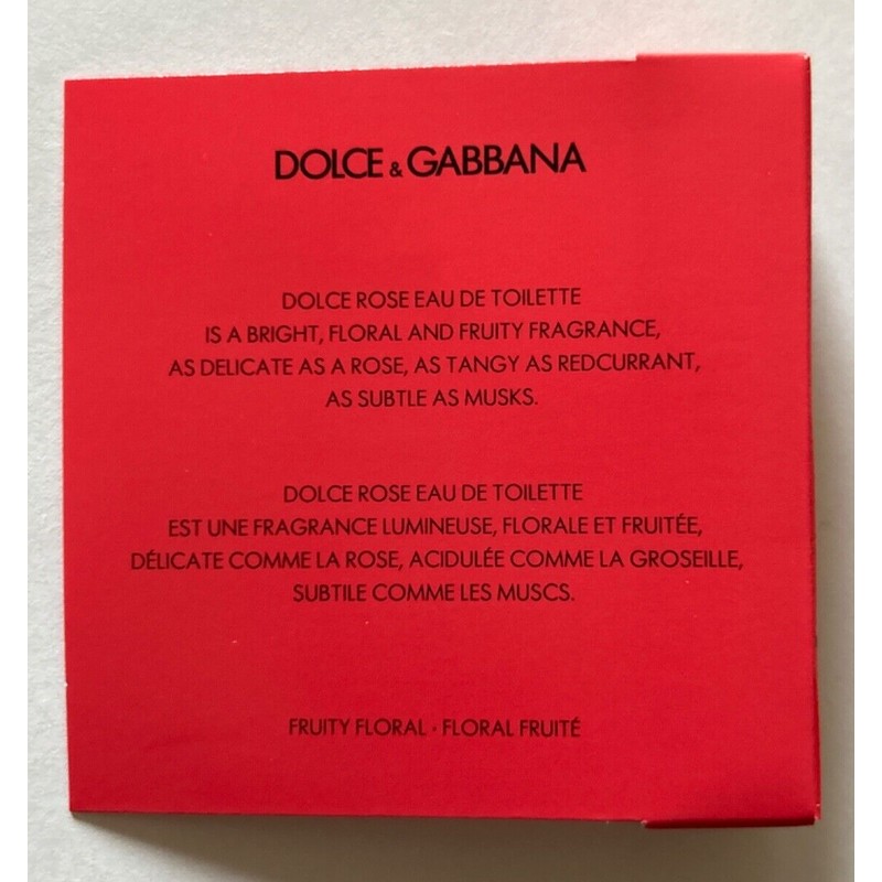 Dolce&Gabbana Dolce & Gabbana Dolce Collection Women’s Perfume Sample Spray