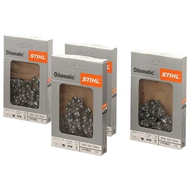 4 saw chains 3/8 inch P, 1.1 mm, 44 drive links, 30 cm, 61 PMM3 44, 3610 000 0044