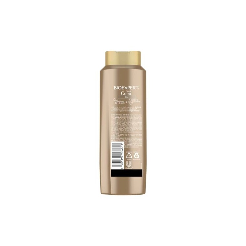 Bioexpert Shampoo Brillo con coco 650 ml