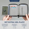 VON HEESEN Leather Wallet with RFID Protection - Wallet for