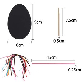 Faburo 30pcs Easter Scratch Art Egg Decorations Papers Crafts Gifts for Kids Party Bag Fillers