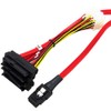 Mini SAS 36P SFF8087 To 4 SFF 8482 29P SAS