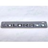 Colorado 4PCS Gloss Black Door Rear Colorado Red ZR2 Emblems
