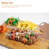 UPKOCH Barbecue Tongs, Length: 24 cm, Stainless Steel