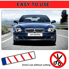 10Pcs Number Plate Sticky Pads Double Sided Sticky Pads for Car License Plates Fixing Car Registration JLB Central